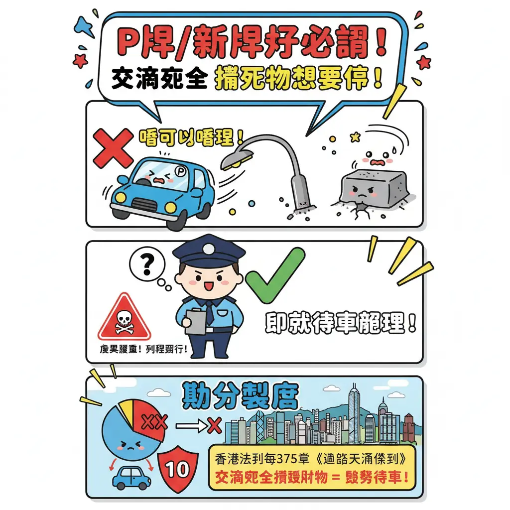 交通意外不顧而去扣分 - 石詠恩