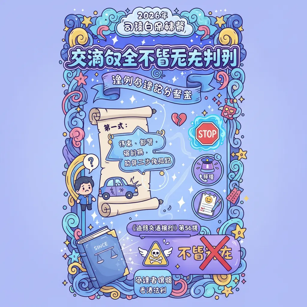 交通意外不顧而去刑罰 - 違例駕駛記分制度