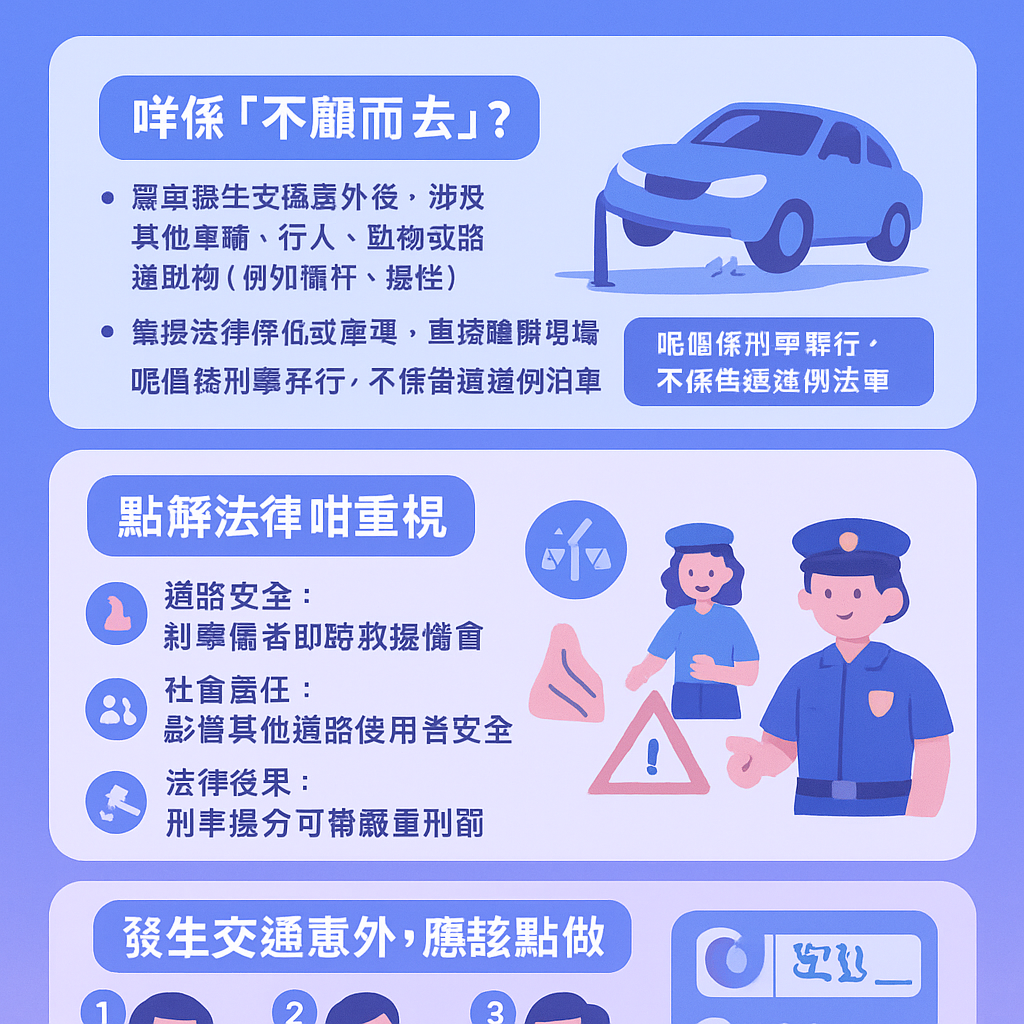 不顧而去刑事 - 交通意外