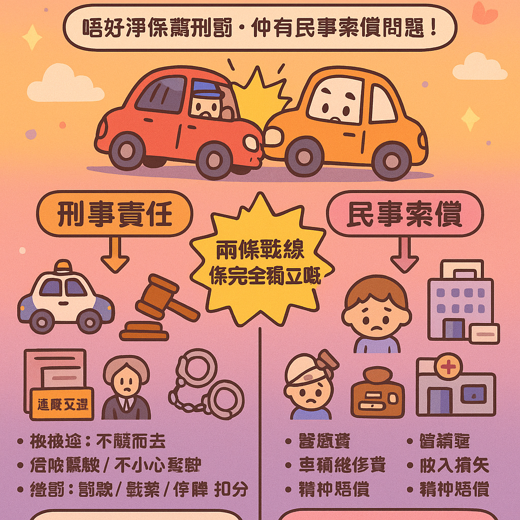 交通意外不顧而去刑罰 - 監禁