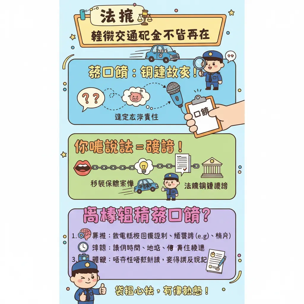 輕微交通意外不顧而去 - 法庭