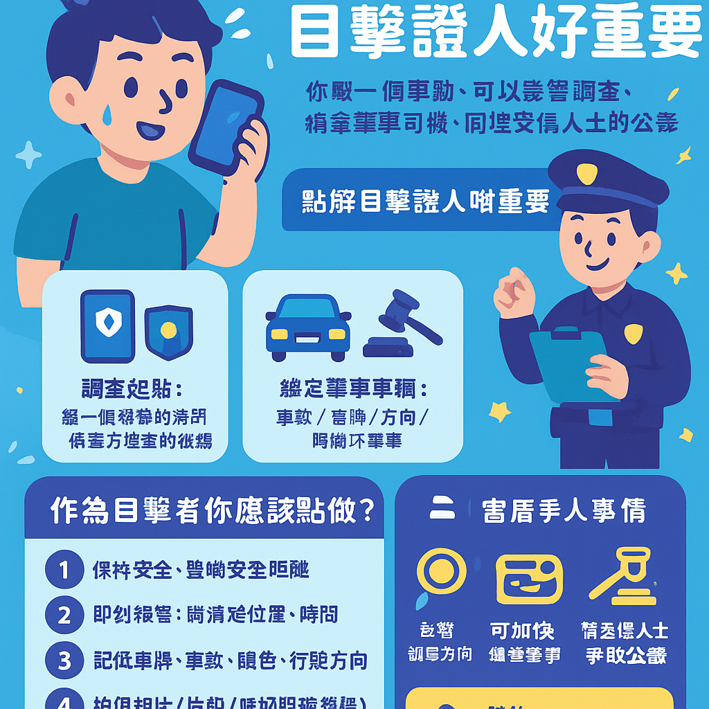 交通意外不顧而去不知情 - 刑事檢控